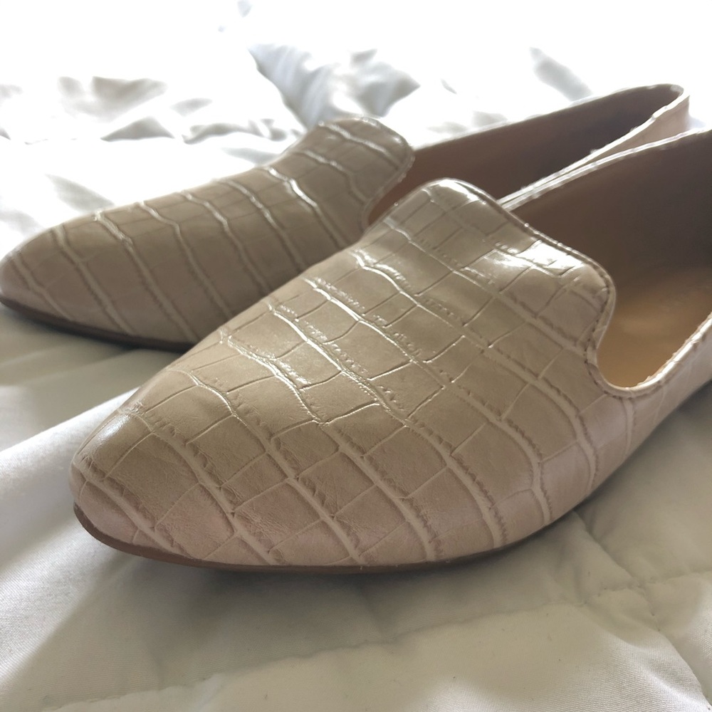 Faux Snake Skin Hayden Loafers from Nine West